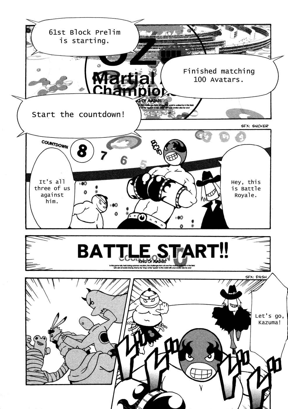 Page 9 Chapter 2 Summer Wars - King Kazuma vs Queen Ozu