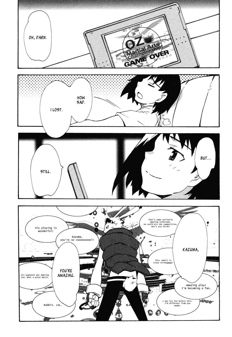 Page 15 Chapter 3 Summer Wars - King Kazuma vs Queen Ozu