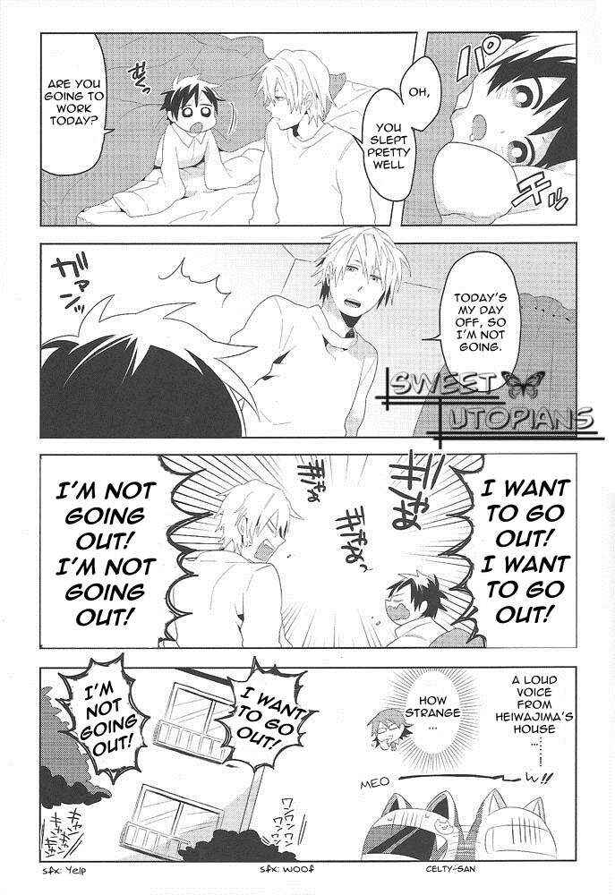 Page 8 Chapter Unknown_6e90 Durarara!! - Big Shizuo, Little Izaya (Doujinshi)