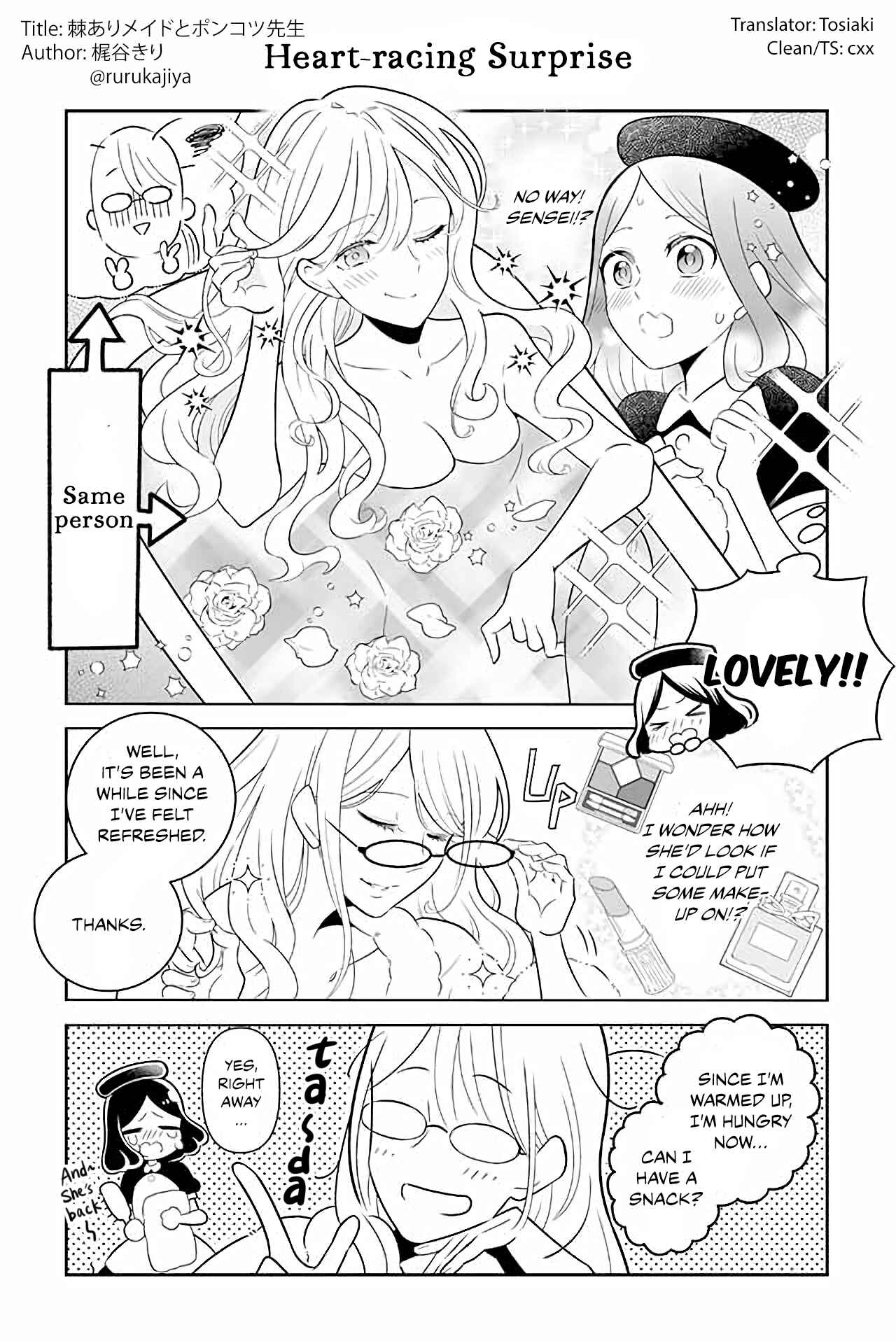 Page 1 Chapter 6 The Prickly Maid and Clumsy Mangaka