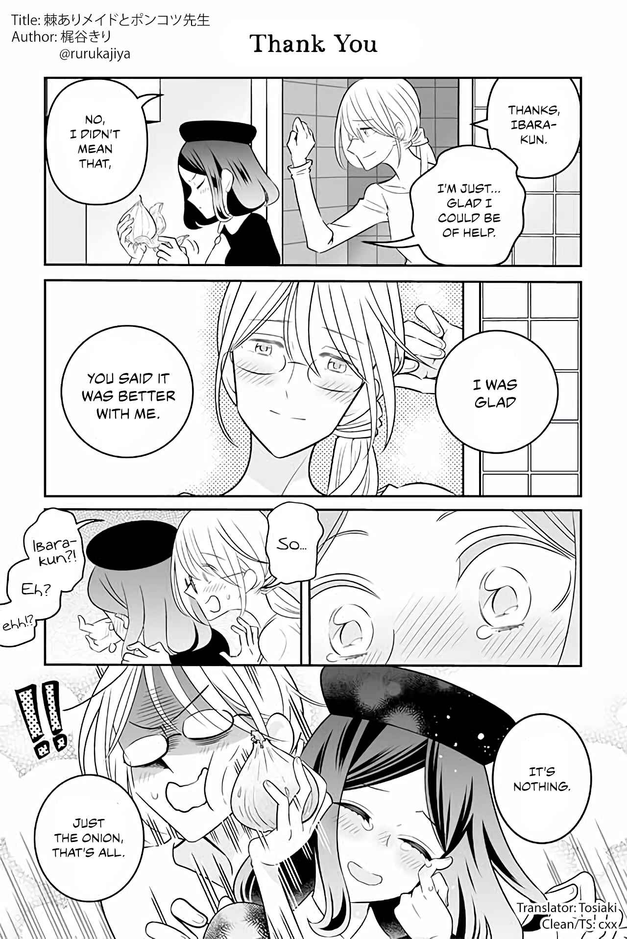 Page 1 Chapter 28 The Prickly Maid and Clumsy Mangaka
