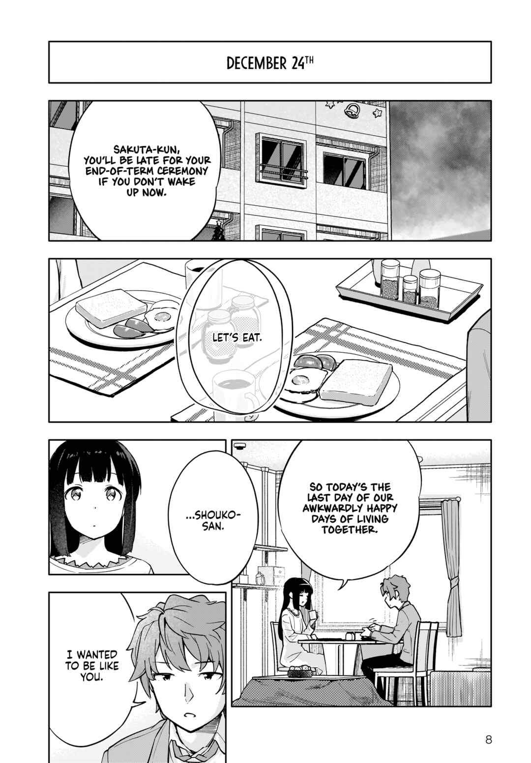 Page 8 Chapter 10.2 Rascal Does Not Dream of a Dreaming Girl