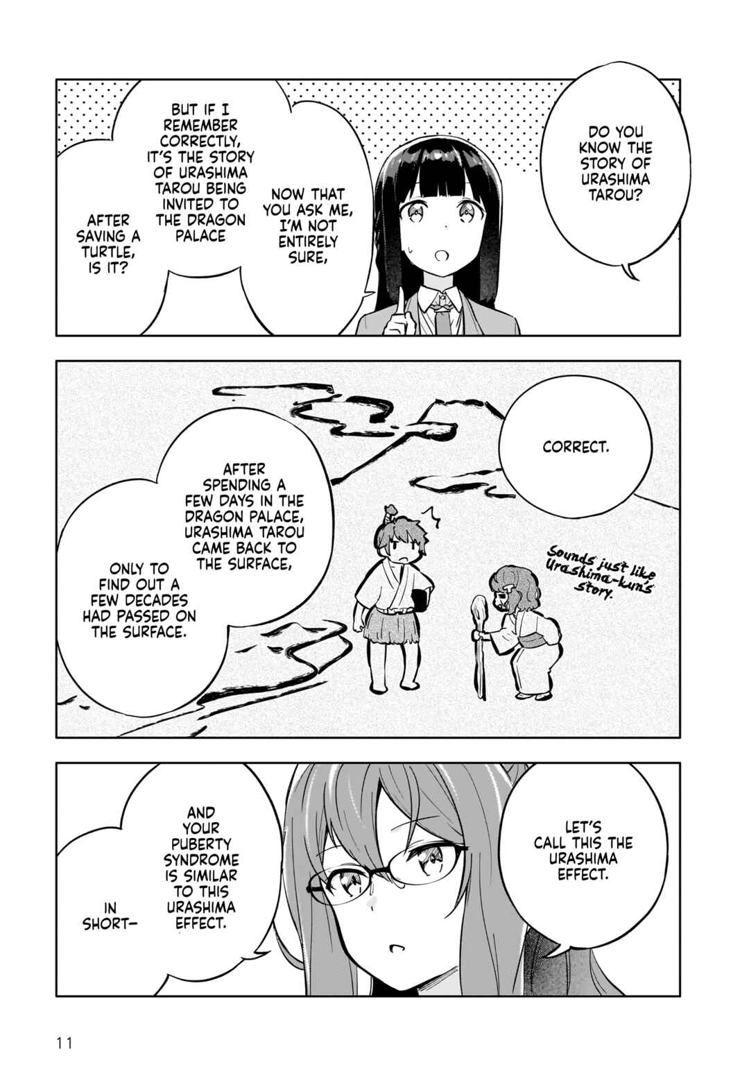 Page 11 Chapter 5 Rascal Does Not Dream of a Dreaming Girl