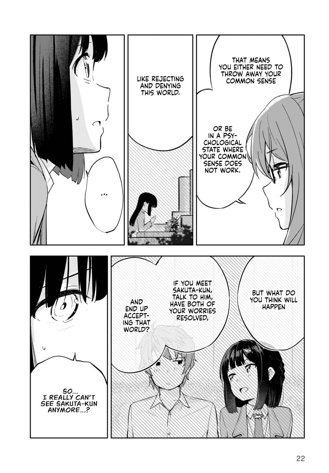 Page 22 Chapter 5 Rascal Does Not Dream of a Dreaming Girl