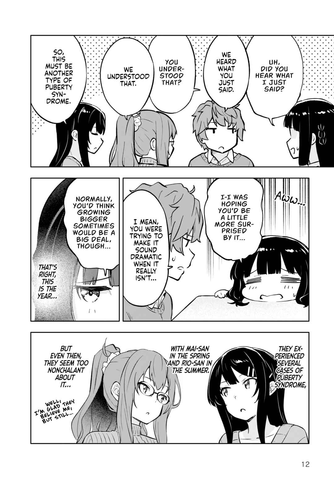 Page 12 Chapter 8 Rascal Does Not Dream of a Dreaming Girl