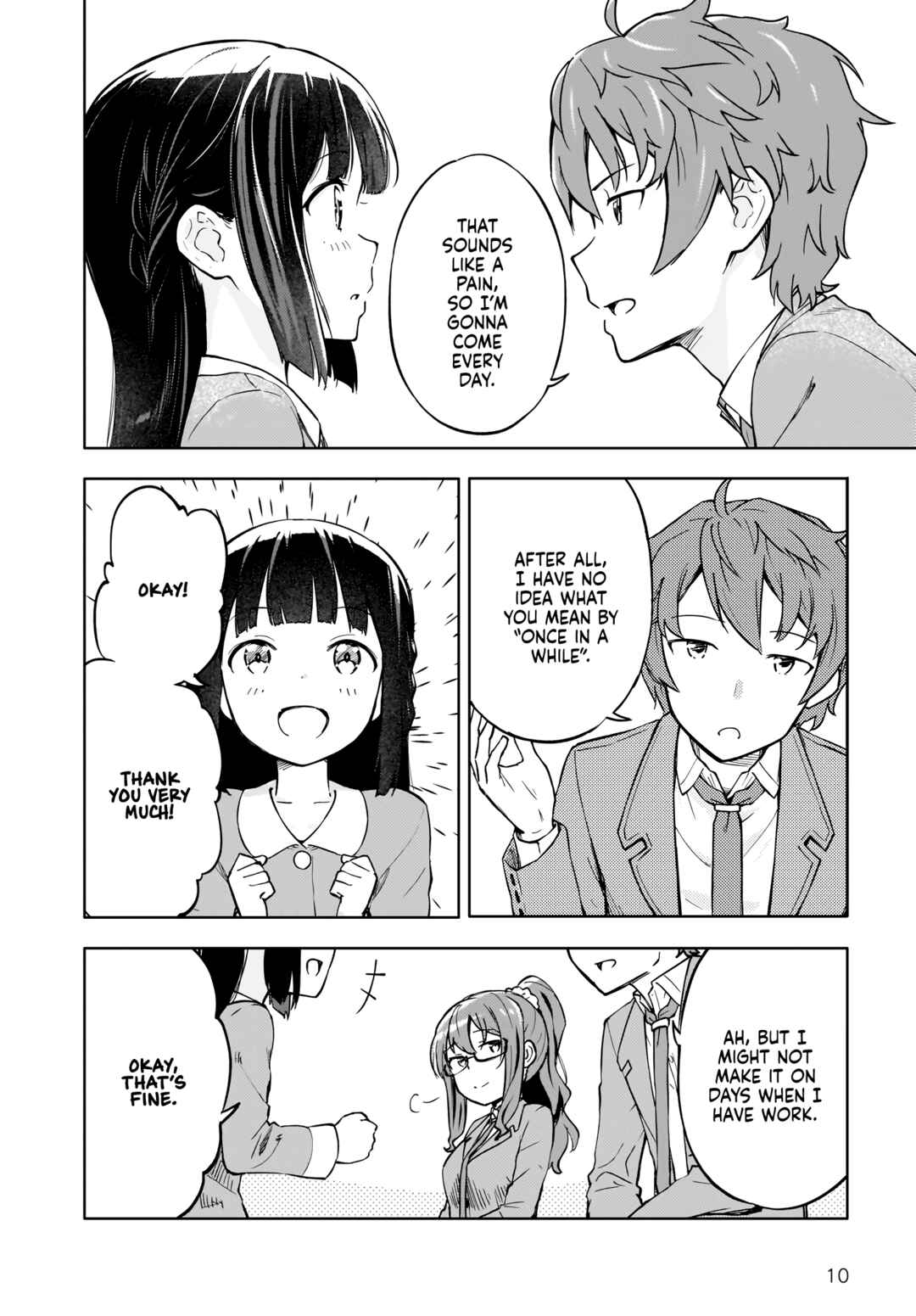 Page 10 Chapter 2 Rascal Does Not Dream of a Dreaming Girl