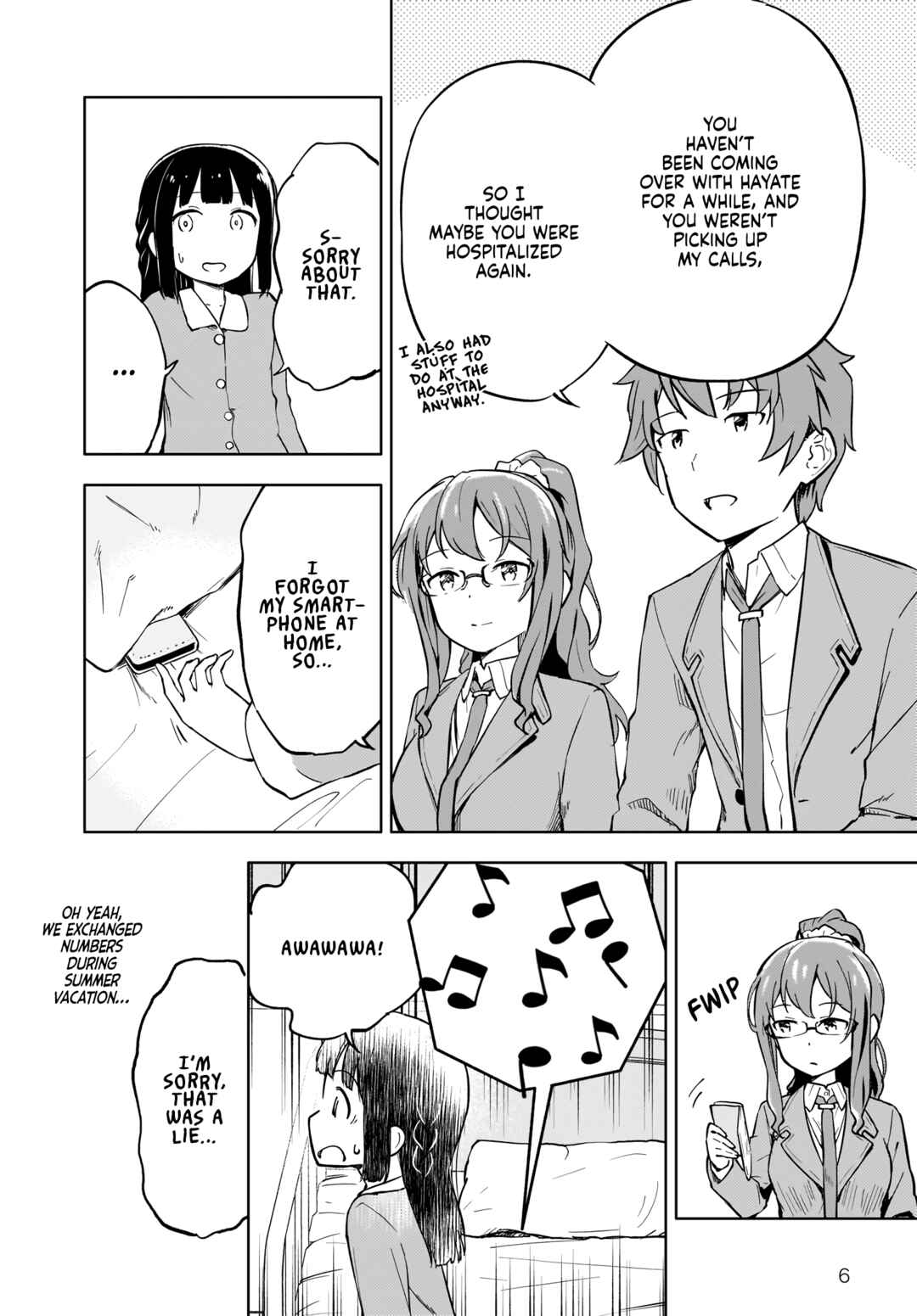 Page 6 Chapter 2 Rascal Does Not Dream of a Dreaming Girl