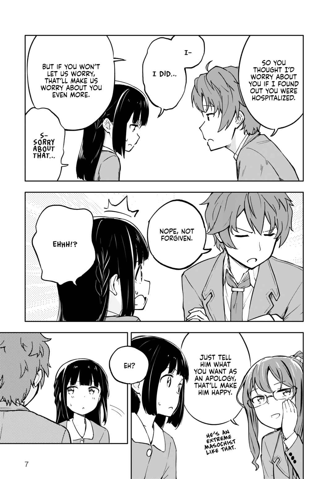 Page 7 Chapter 2 Rascal Does Not Dream of a Dreaming Girl