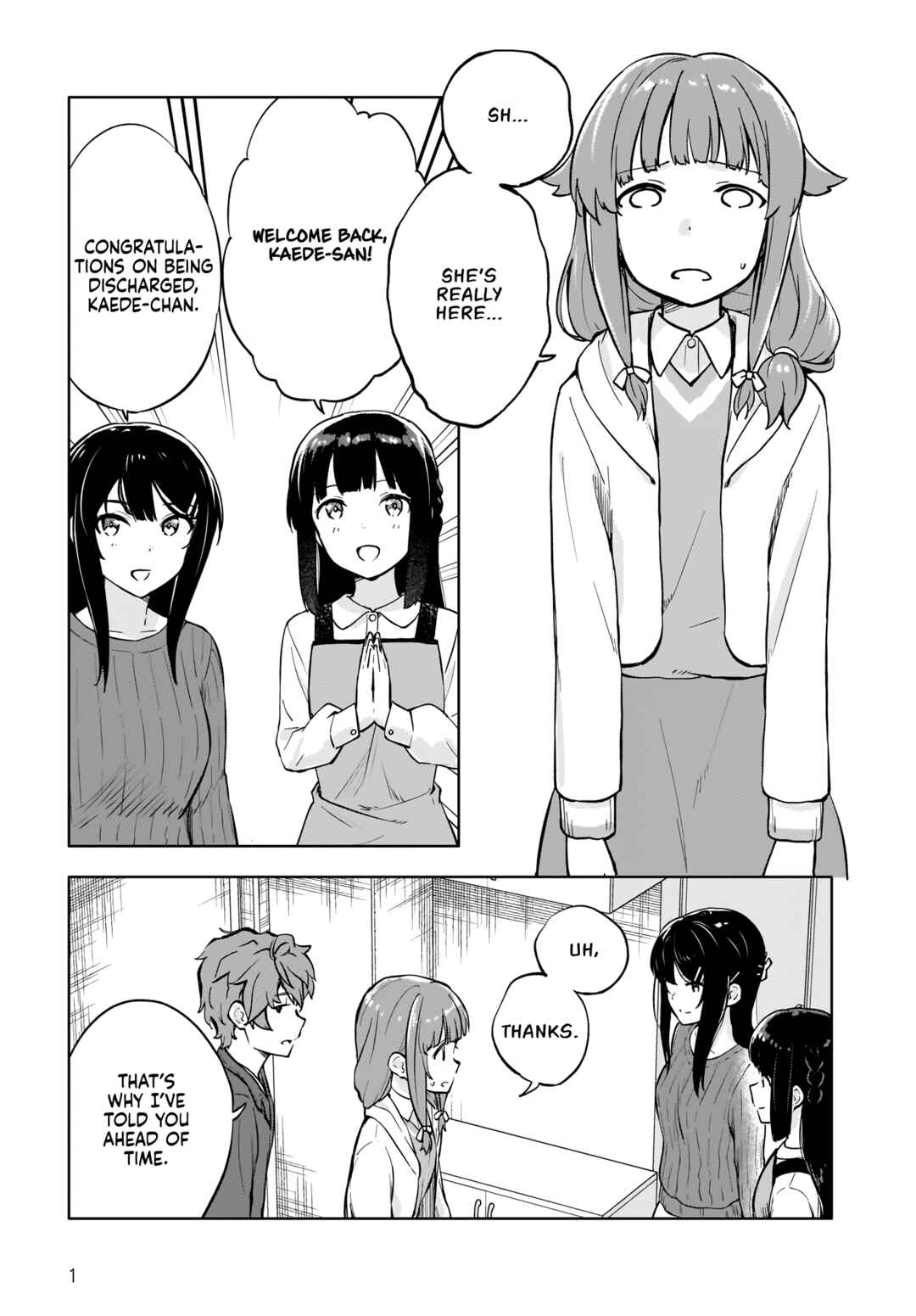 Page 1 Chapter 9 Rascal Does Not Dream of a Dreaming Girl