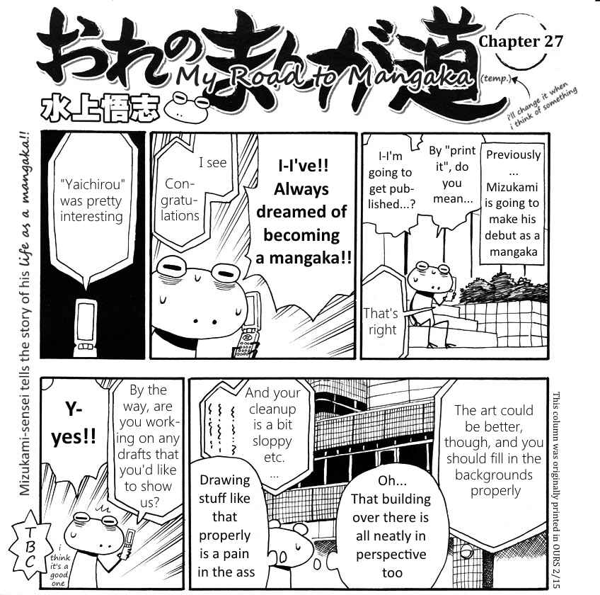 Page 2 Chapter 26-30 Mizukami Satoshi no Manga Sadou