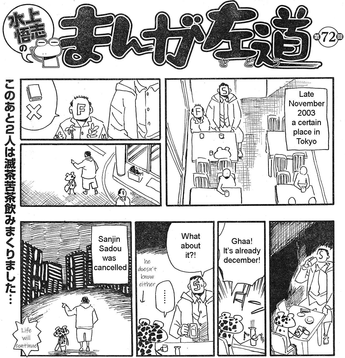 Page 7 Chapter 66 Mizukami Satoshi no Manga Sadou