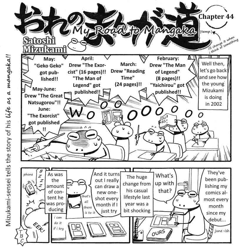 Page 4 Chapter 41-45 Mizukami Satoshi no Manga Sadou