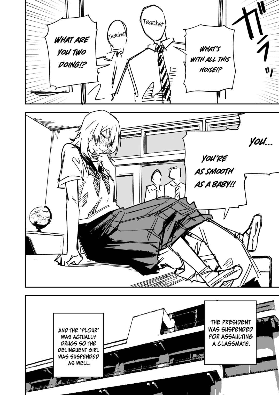 Page 4 Chapter Unknown_526b Furyou Shoujo no Nimotsu Kensa