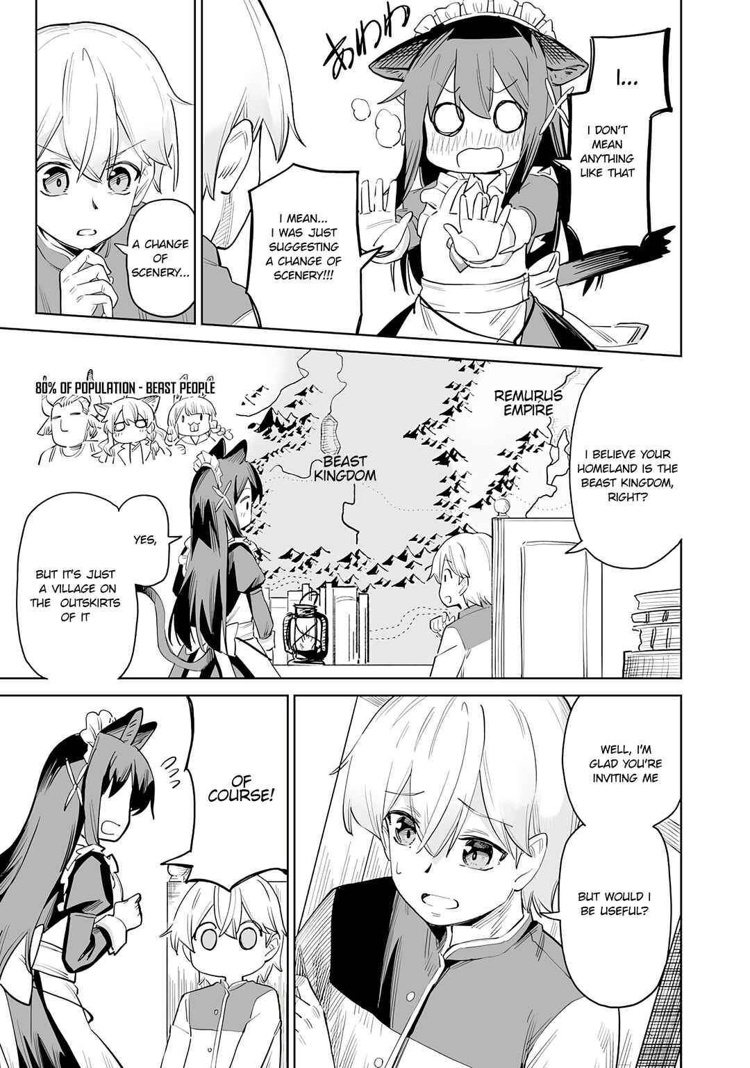 Page 6 Chapter 1.2 Kaikosareta Kyuutei Renkinjutsushi wa Henkyou de Dai Nouen wo Tsukuriageru ~Sokoku wo Oidasareta kedo, Saikyou Ryouchi de Slow Life wo Ouka suru~