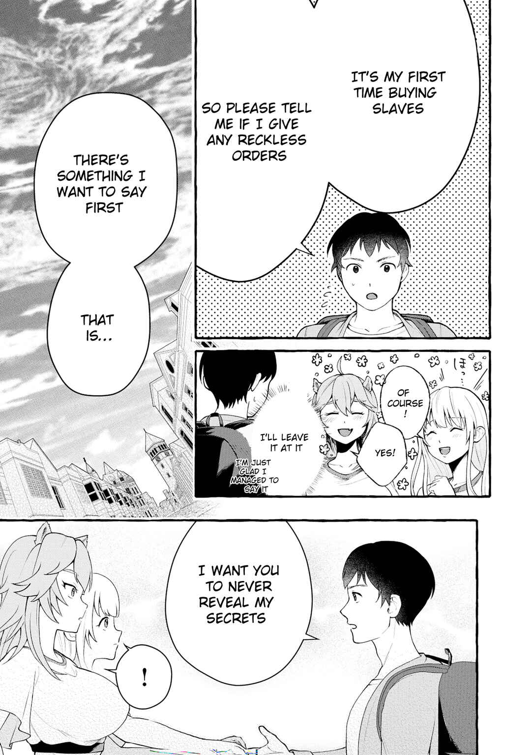 Page 2 Chapter 2.2 Isekai Chikyuu kan de Kojin Boueki Shite Mita