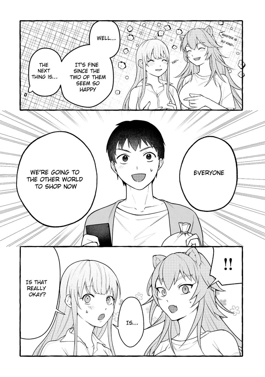 Page 4 Chapter 5.1 Isekai Chikyuu kan de Kojin Boueki Shite Mita