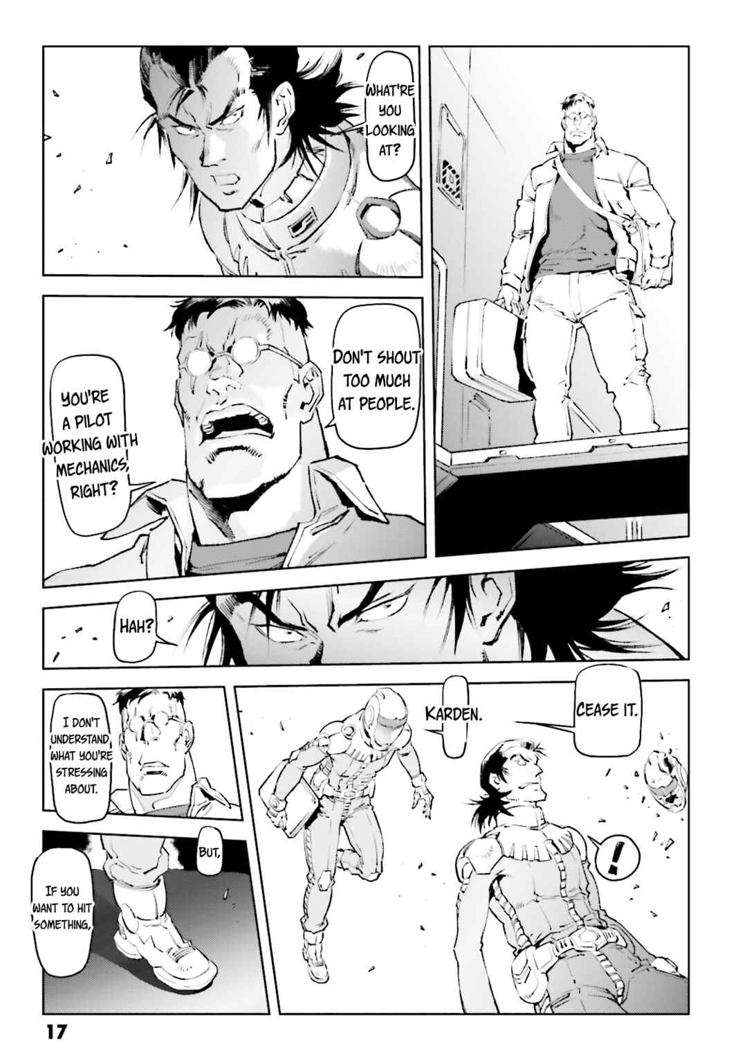 Page 17 Chapter 6 Mobile Suit Gundam - The Origin MSD: Cucuruz Doan’s Island