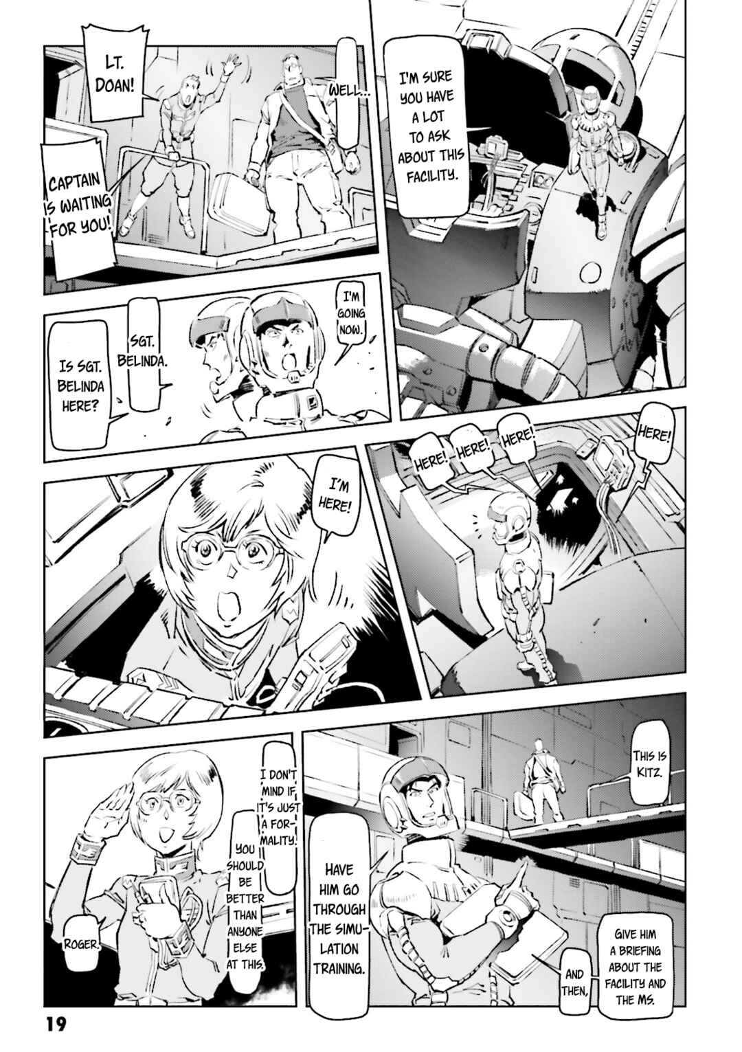 Page 19 Chapter 6 Mobile Suit Gundam - The Origin MSD: Cucuruz Doan’s Island