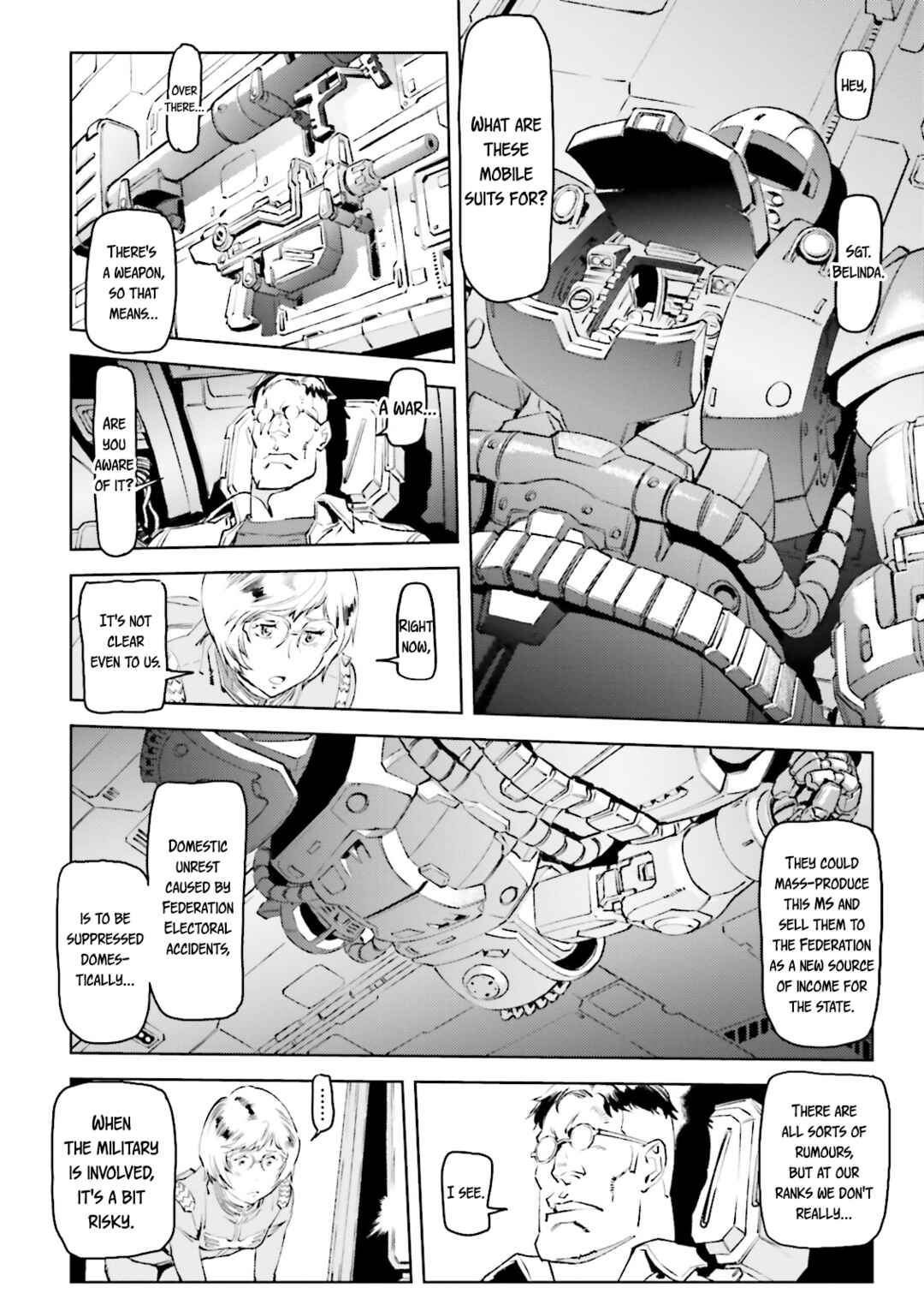 Page 24 Chapter 6 Mobile Suit Gundam - The Origin MSD: Cucuruz Doan’s Island