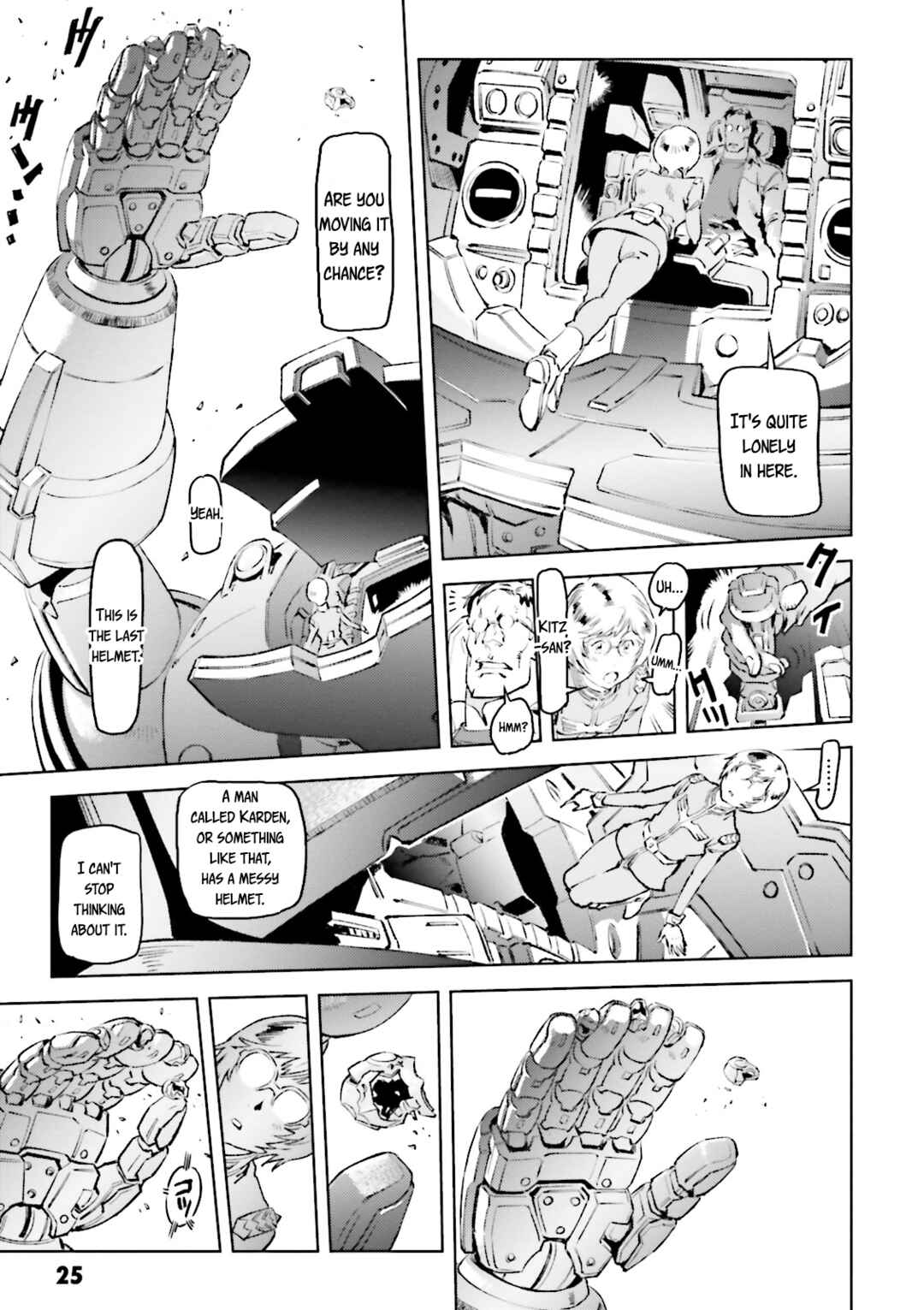Page 25 Chapter 6 Mobile Suit Gundam - The Origin MSD: Cucuruz Doan’s Island