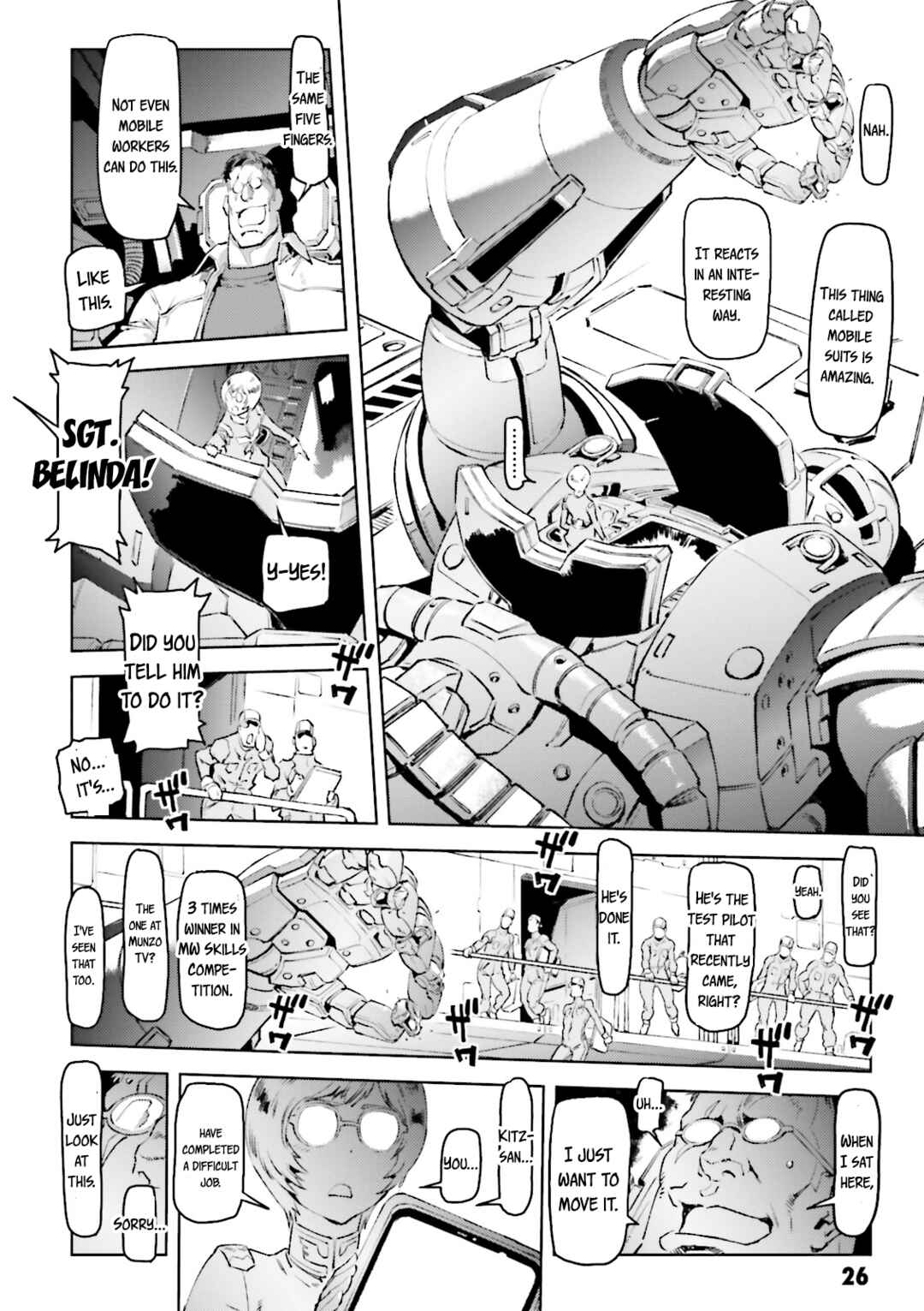Page 26 Chapter 6 Mobile Suit Gundam - The Origin MSD: Cucuruz Doan’s Island