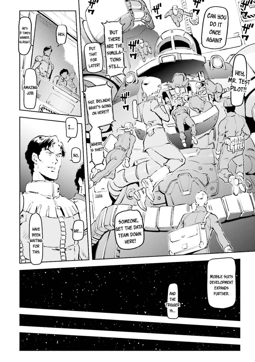 Page 28 Chapter 6 Mobile Suit Gundam - The Origin MSD: Cucuruz Doan’s Island