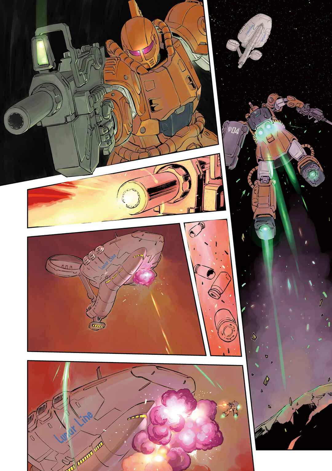 Page 3 Chapter 6 Mobile Suit Gundam - The Origin MSD: Cucuruz Doan’s Island