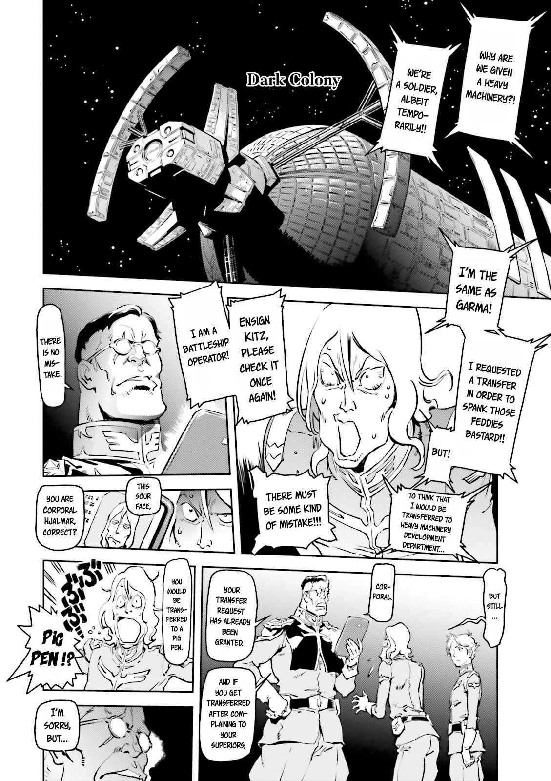 Page 17 Chapter 3 Mobile Suit Gundam - The Origin MSD: Cucuruz Doan’s Island