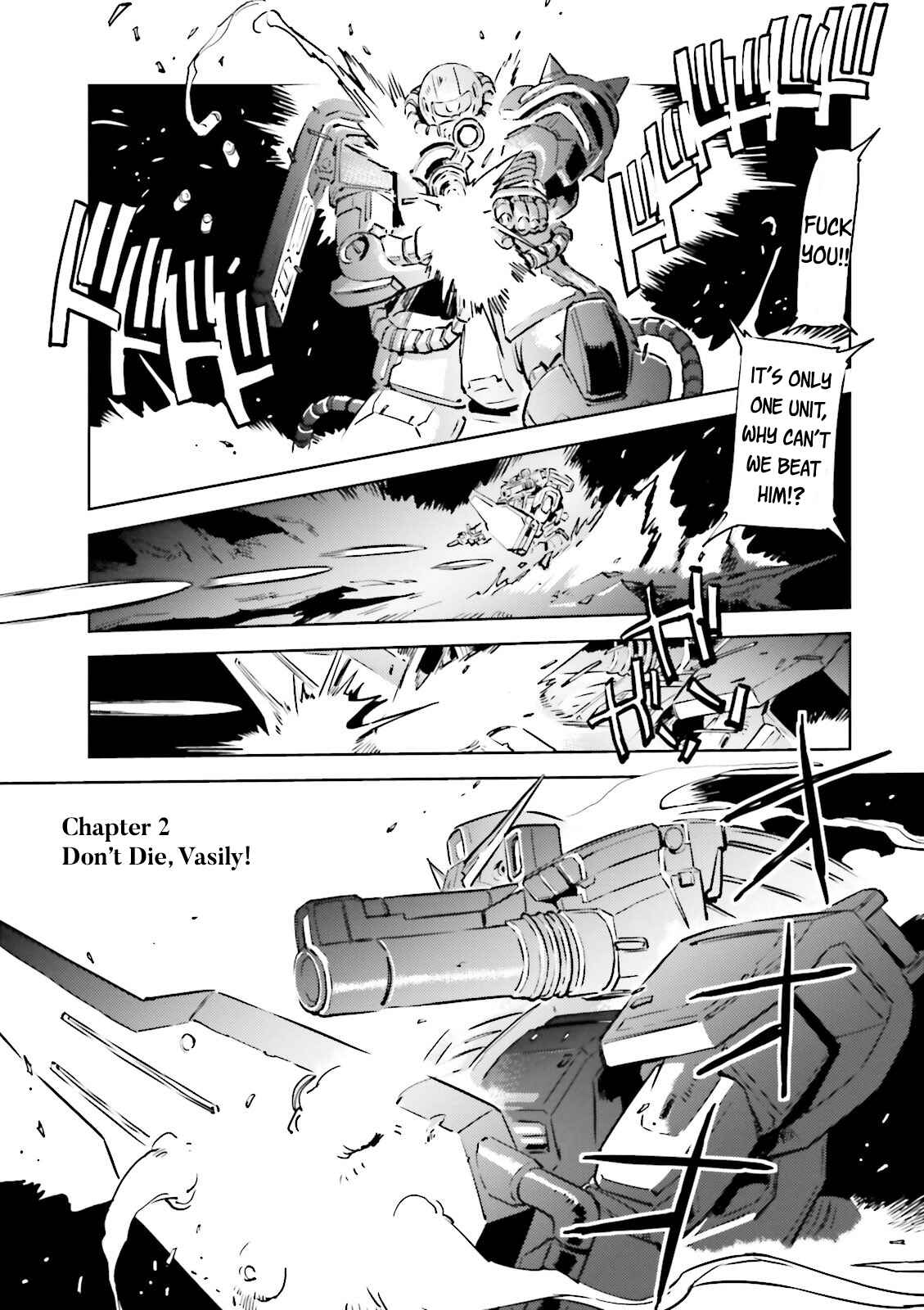 Page 1 Chapter 2 Mobile Suit Gundam - The Origin MSD: Cucuruz Doan’s Island