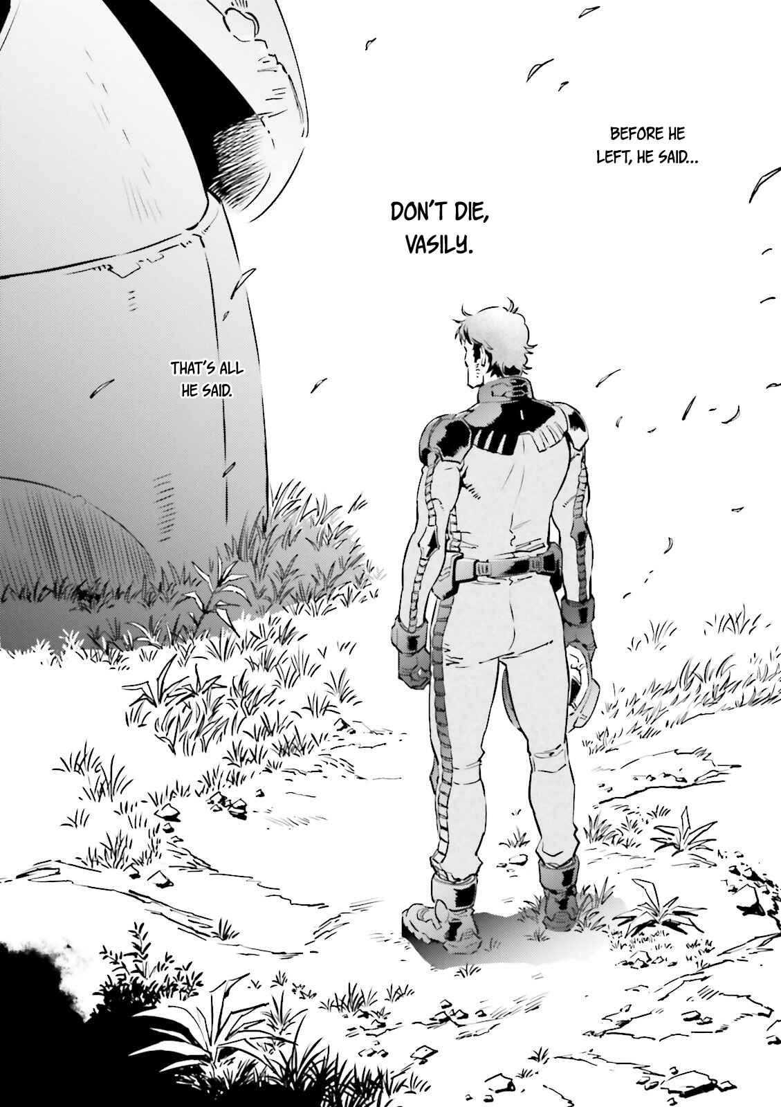 Page 28 Chapter 2 Mobile Suit Gundam - The Origin MSD: Cucuruz Doan’s Island