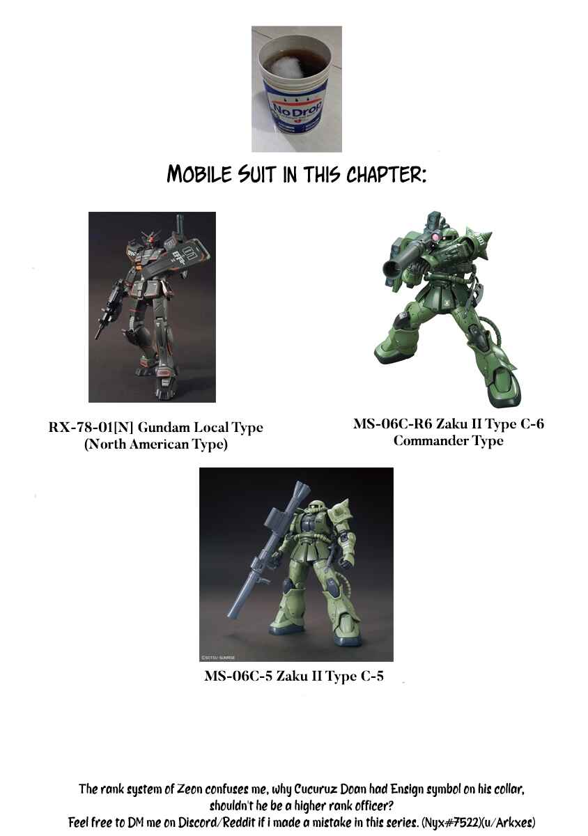 Page 34 Chapter 2 Mobile Suit Gundam - The Origin MSD: Cucuruz Doan’s Island