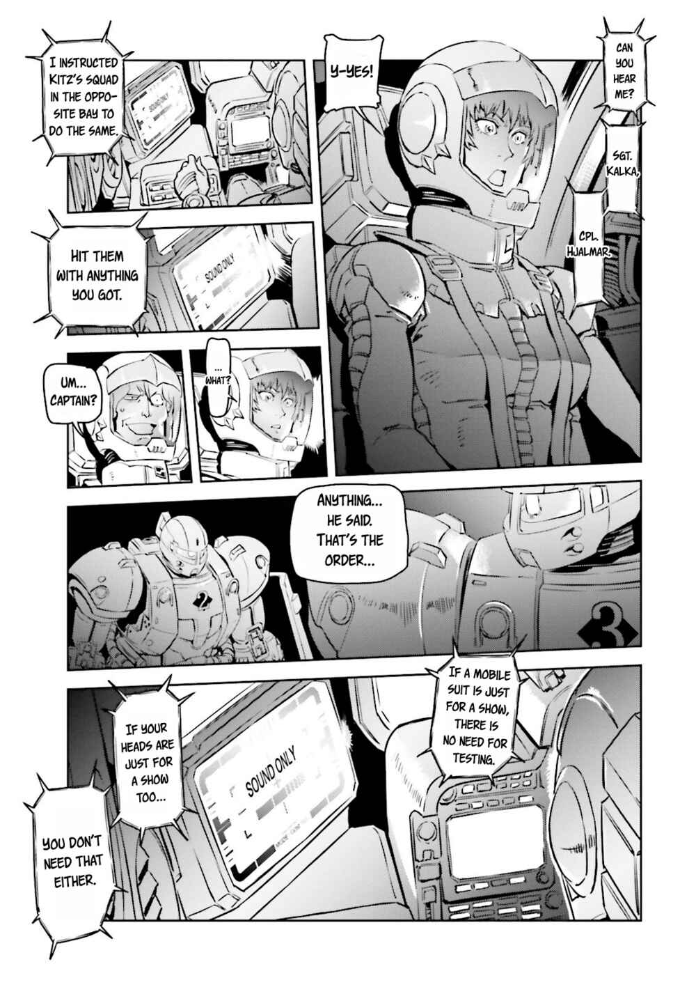 Page 11 Chapter 4 Mobile Suit Gundam - The Origin MSD: Cucuruz Doan’s Island