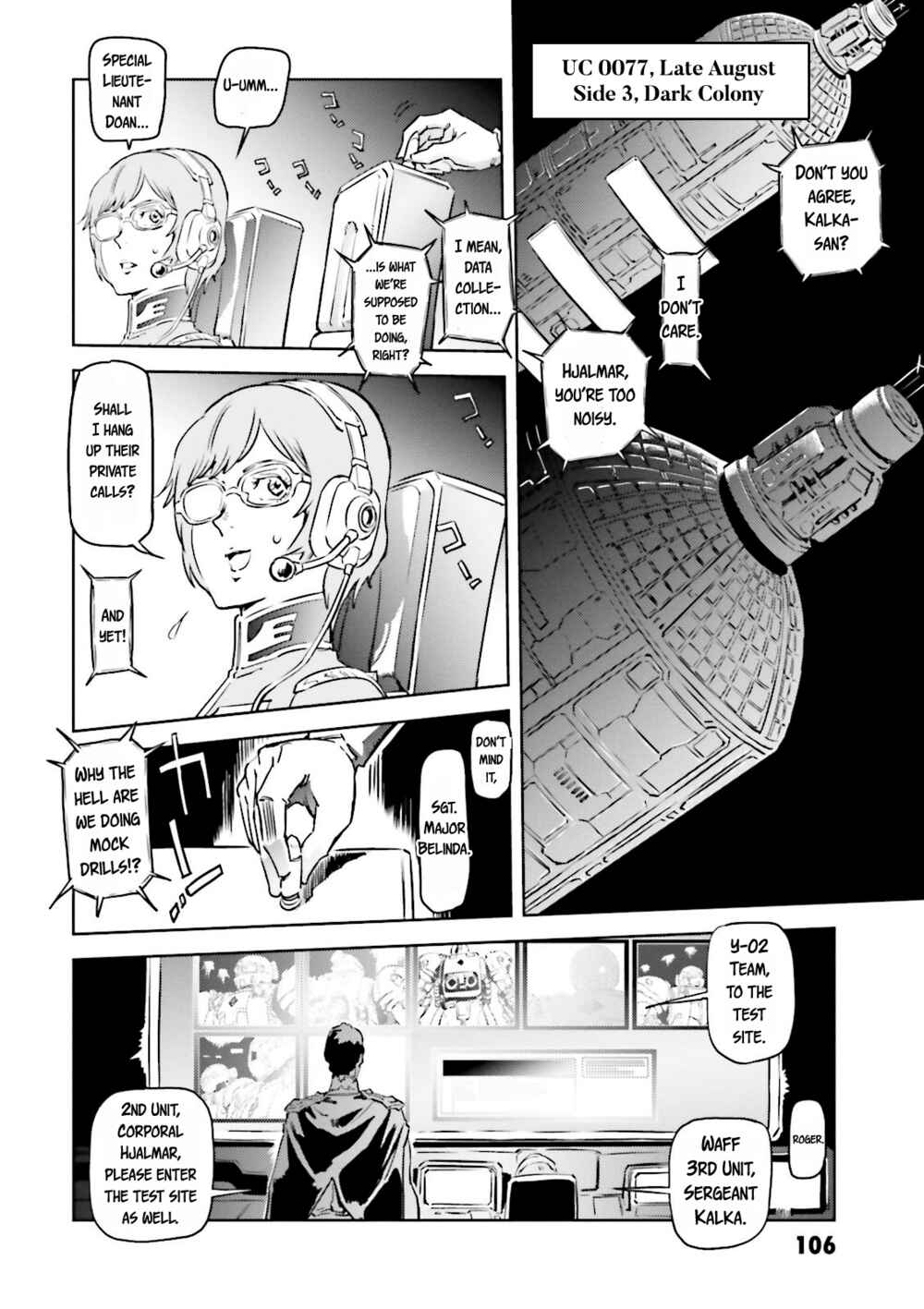 Page 8 Chapter 4 Mobile Suit Gundam - The Origin MSD: Cucuruz Doan’s Island