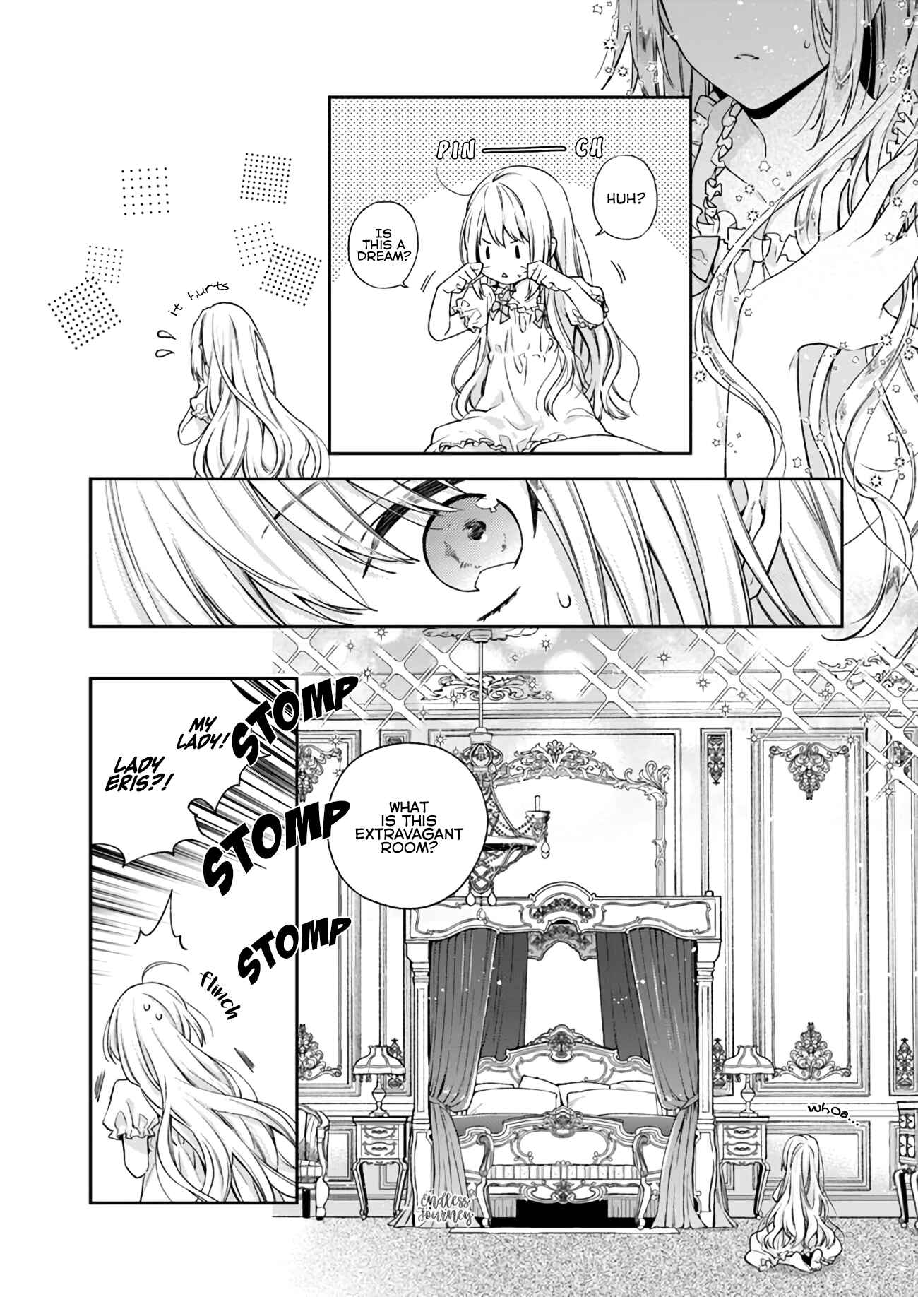 Page 2 Chapter 1.2 Akuyaku Reijou wa Kiraware Kizoku ni Koi wo suru