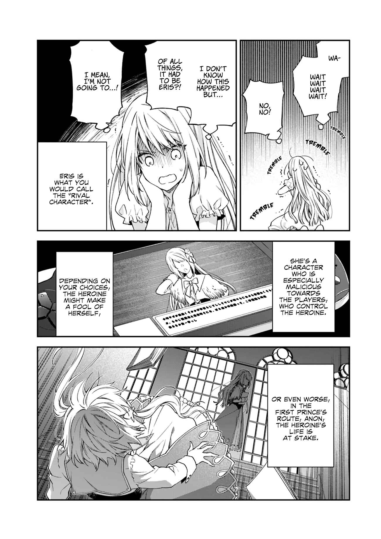 Page 6 Chapter 1.2 Akuyaku Reijou wa Kiraware Kizoku ni Koi wo suru