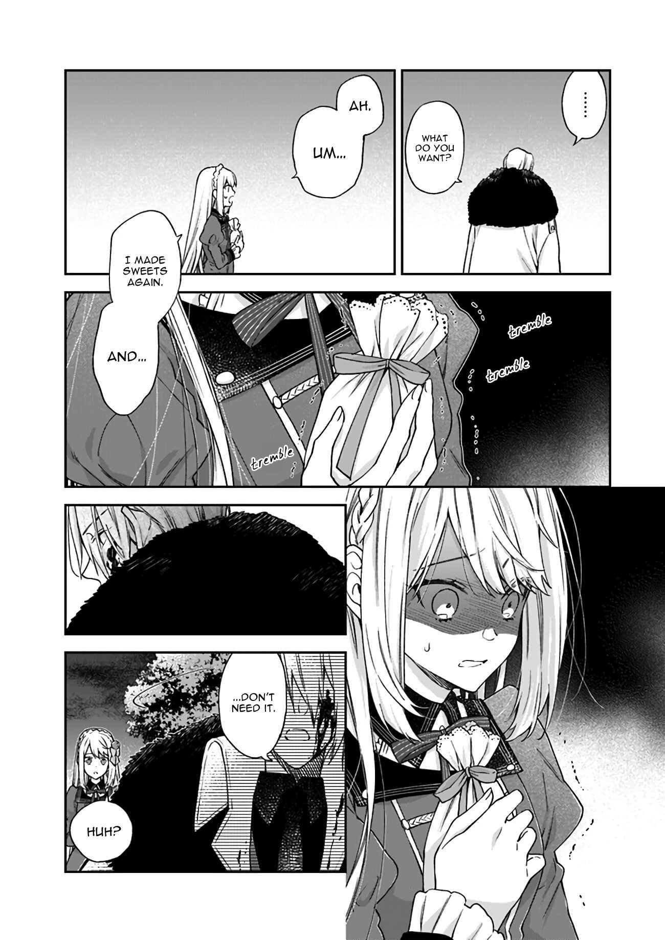 Page 8 Chapter 4 Akuyaku Reijou wa Kiraware Kizoku ni Koi wo suru