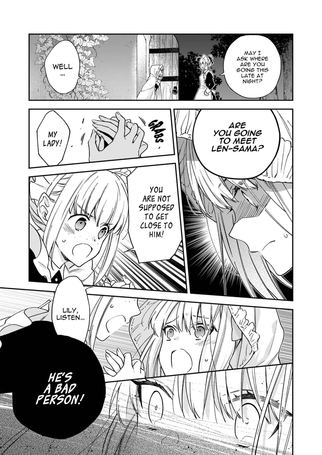 Page 13 Chapter 3 Akuyaku Reijou wa Kiraware Kizoku ni Koi wo suru