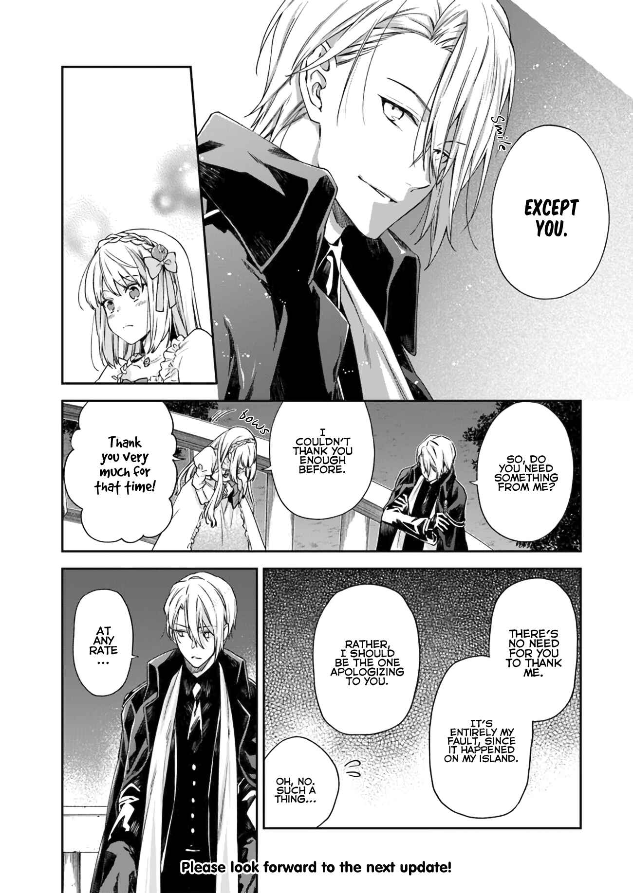 Page 9 Chapter 1.4 Akuyaku Reijou wa Kiraware Kizoku ni Koi wo suru