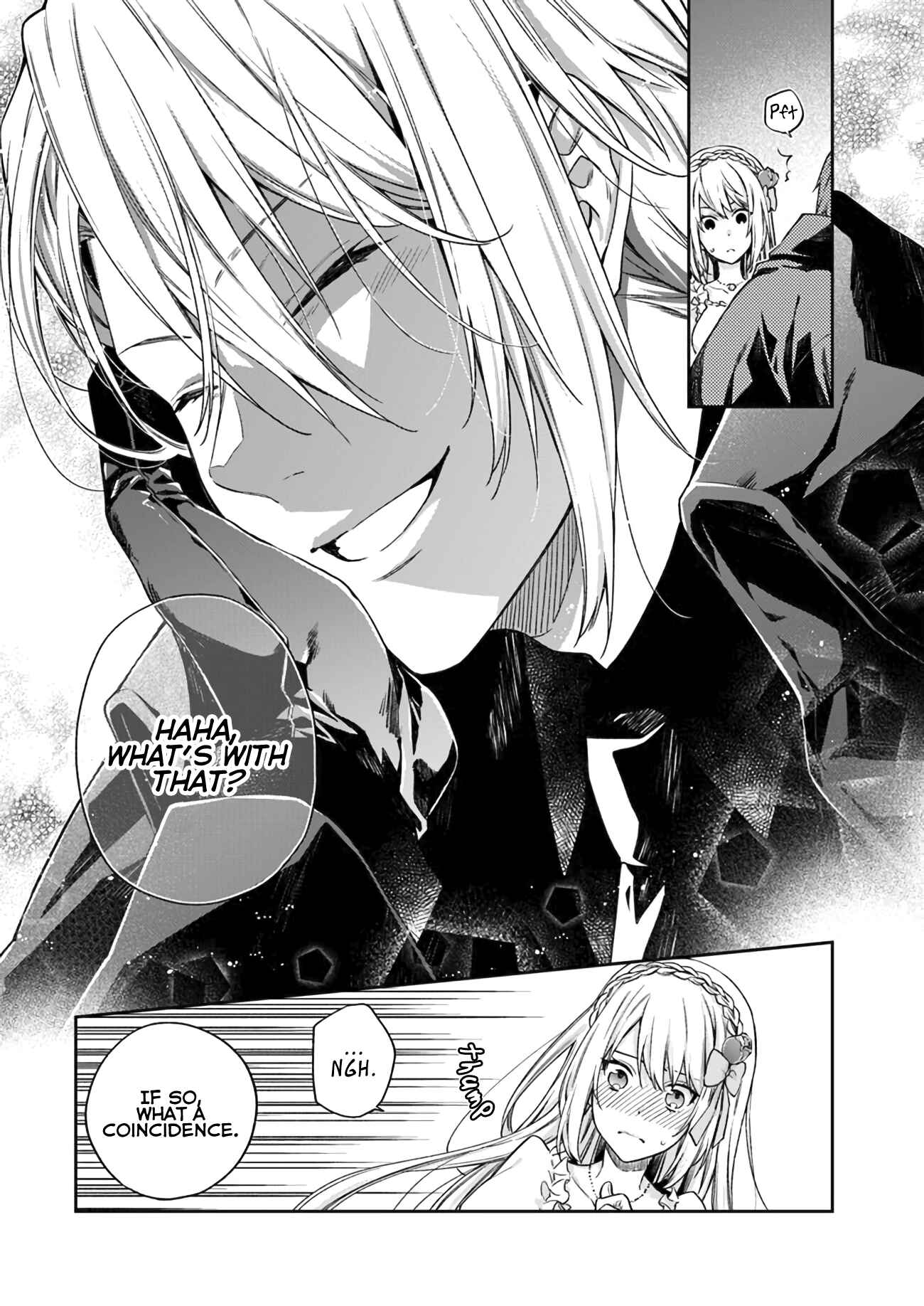 Page 10 Chapter 1.5 Akuyaku Reijou wa Kiraware Kizoku ni Koi wo suru