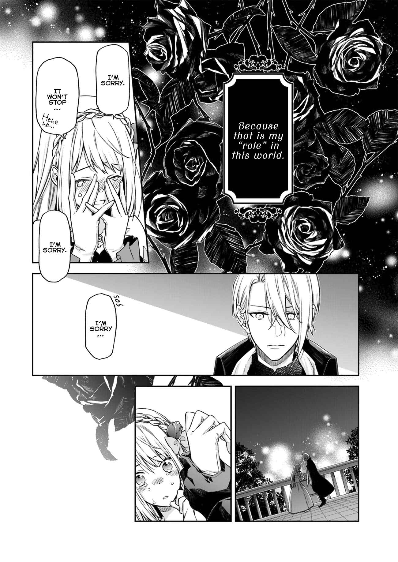 Page 5 Chapter 1.5 Akuyaku Reijou wa Kiraware Kizoku ni Koi wo suru