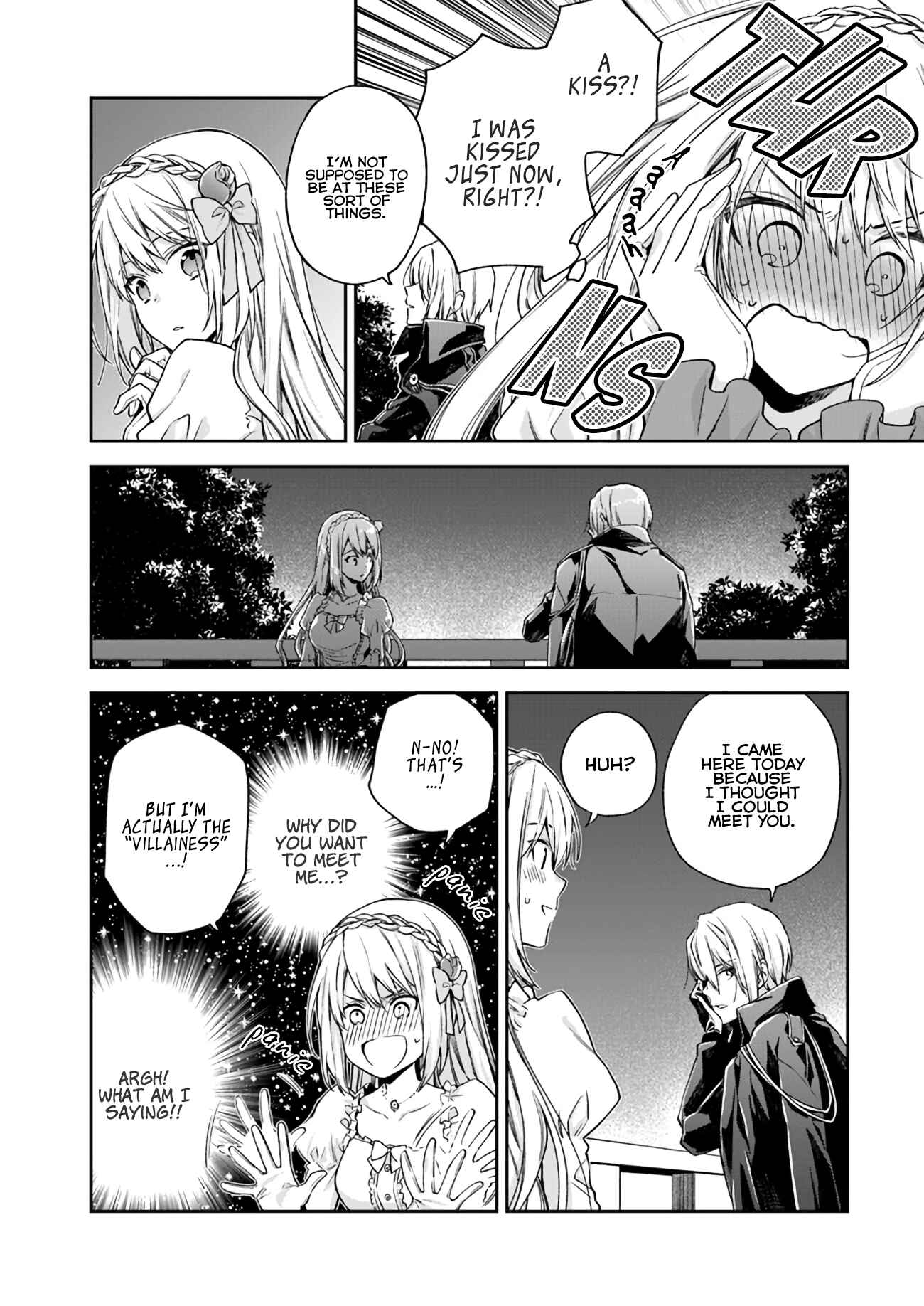 Page 9 Chapter 1.5 Akuyaku Reijou wa Kiraware Kizoku ni Koi wo suru
