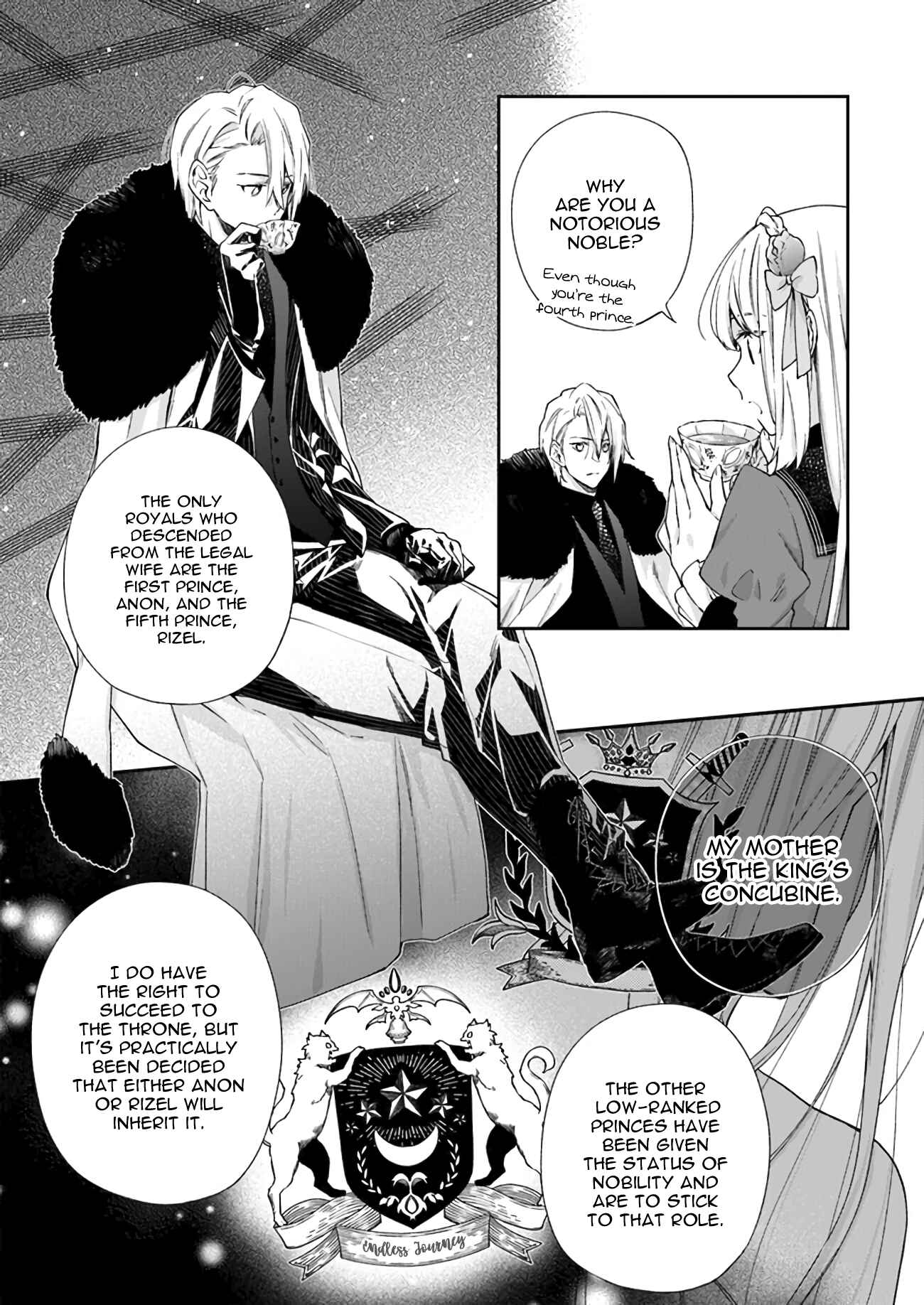 Page 18 Chapter 5 Akuyaku Reijou wa Kiraware Kizoku ni Koi wo suru
