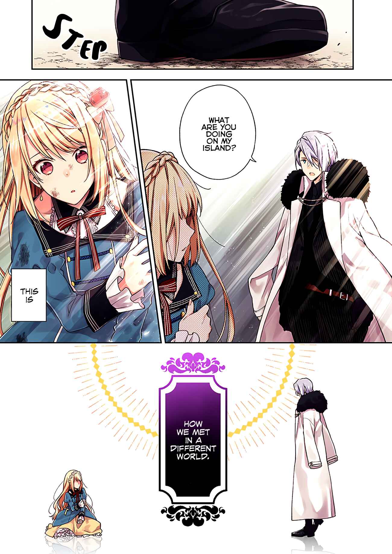 Page 2 Chapter 1.1 Akuyaku Reijou wa Kiraware Kizoku ni Koi wo suru