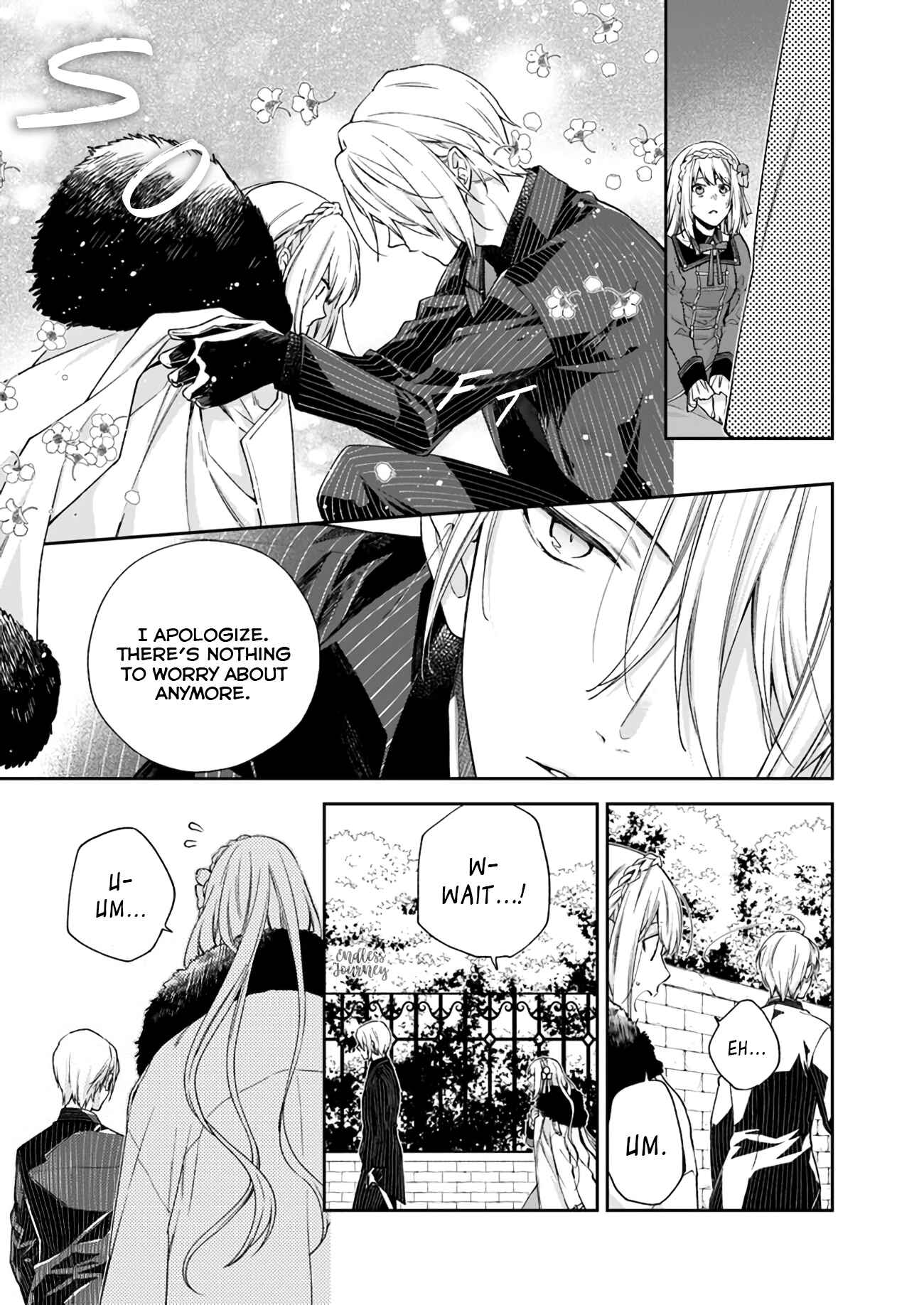 Page 12 Chapter 1.3 Akuyaku Reijou wa Kiraware Kizoku ni Koi wo suru