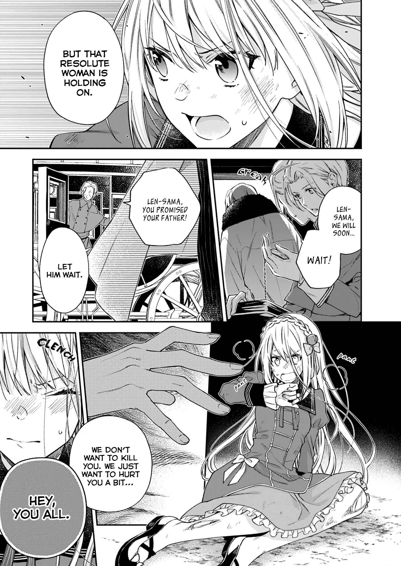 Page 9 Chapter 1.3 Akuyaku Reijou wa Kiraware Kizoku ni Koi wo suru
