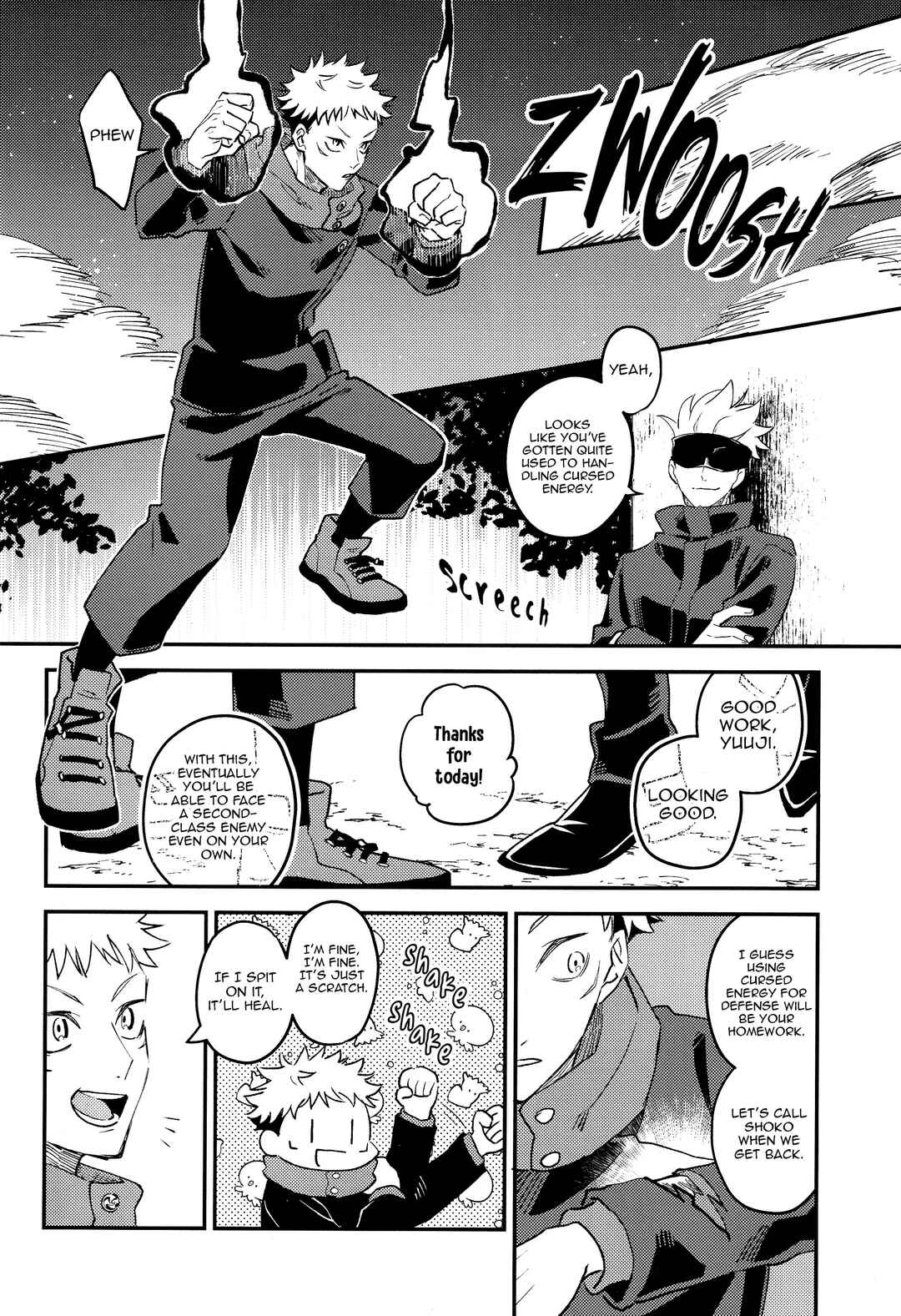 Page 5 Chapter Unknown_f5ef Jujutsu Kaisen - Musou, Arui wa (Doujinshi)