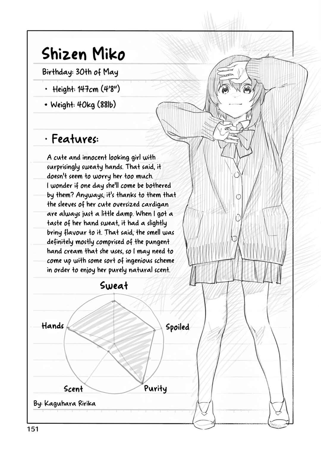 Page 8 Chapter 6.6 Kaguhara-sans Fetish Notebook