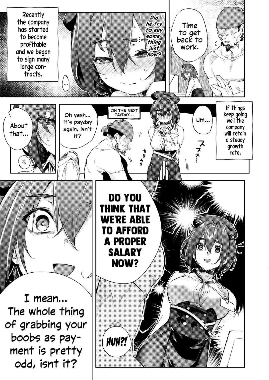 Page 4 Chapter Unknown_018e Hololive - Kyuuryou wa Omune ja Dame desu ka? (Doujinshi)
