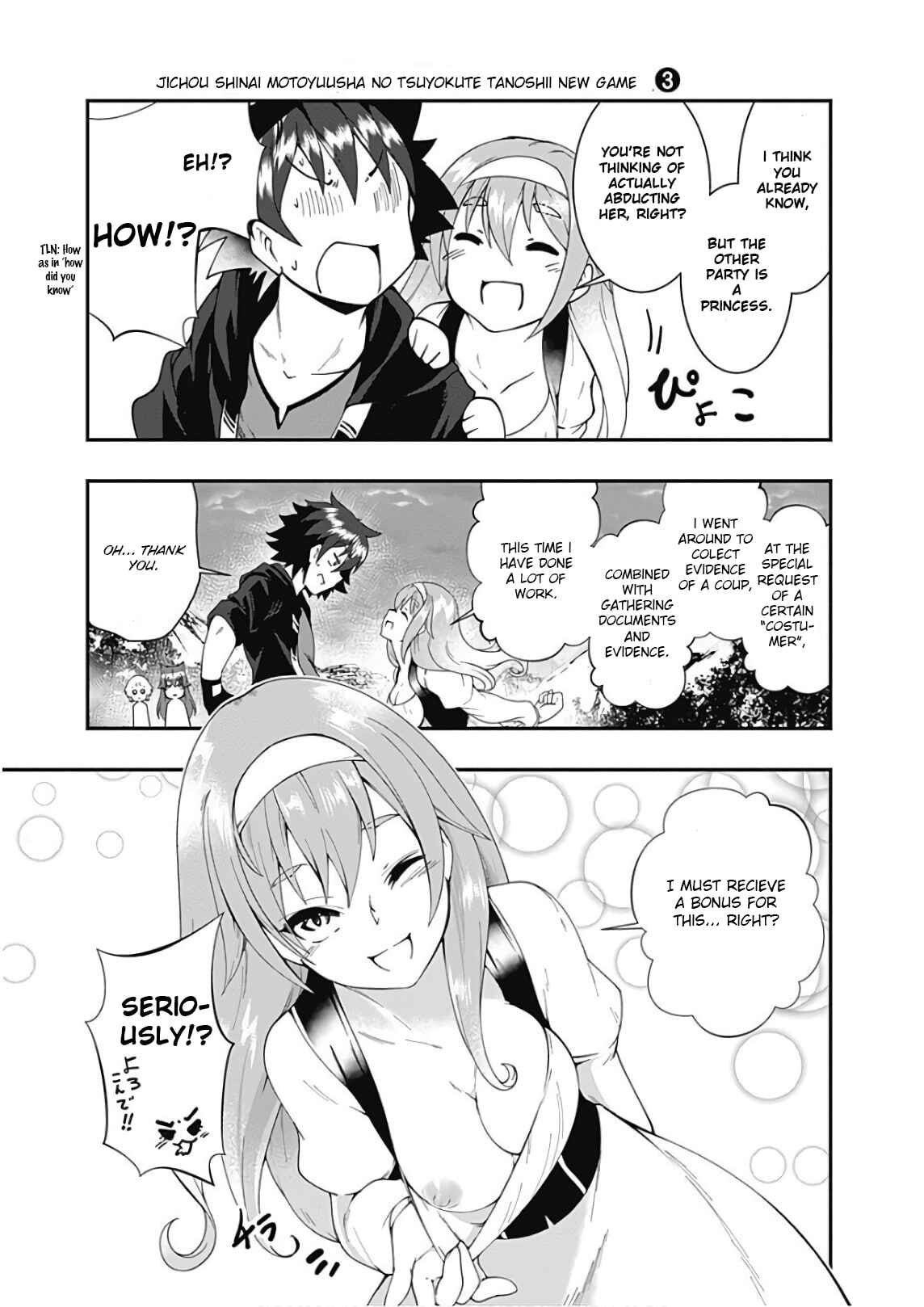 Page 11 Chapter 34 Jichou shinai Moto Yuusha no Tsuyokute Tanoshii New Game