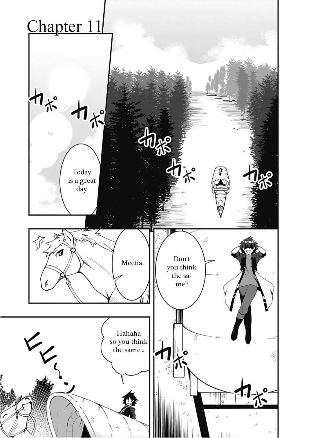 Page 1 Chapter 11 Jichou shinai Moto Yuusha no Tsuyokute Tanoshii New Game